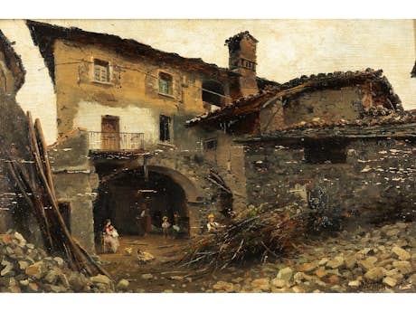 Silvio Poma, 1841 Bergamo – 1932 Tuurate/ Como, zug.